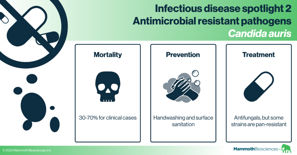 Infectious Disease Spotlight 2 Antimicrobial Resistant Pathogens Candida Auris Mammoth 